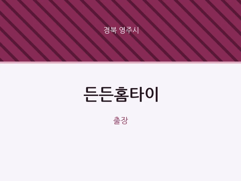 영주시 출장마사지 든든홈타이 | 마픽