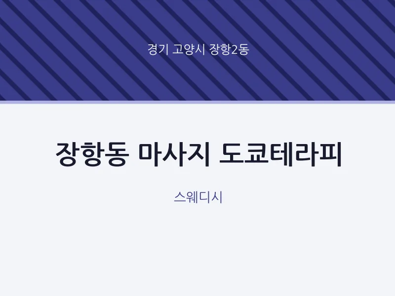 장항2동 출장마사지 홈타이 도쿄테라피 | 마픽