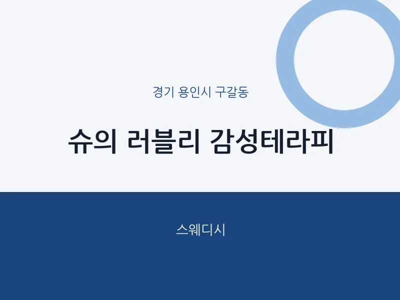 구갈동 출장마사지 홈타이 슈의 러블리 감성테라피 | 마픽
