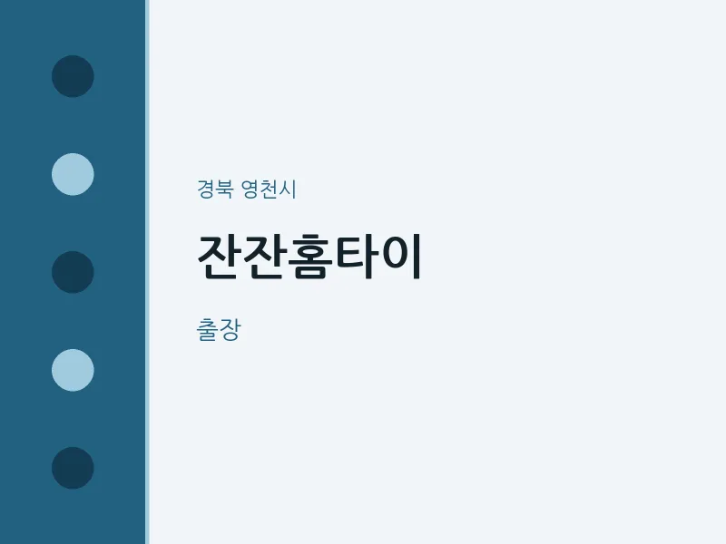 영천시 출장마사지 잔잔홈타이 | 마픽