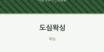 신도림동 출장마사지 홈타이 도심왁싱 | 마픽