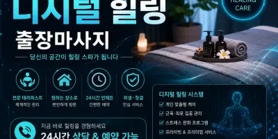 구로구 출장마사지 디지털 힐링 - 신도림 구로디지털단지 신길동 어디서나 부르는 힐링 케어