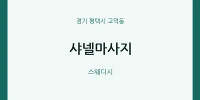 고덕동 출장마사지 홈타이 샤넬마사지 | 마픽
