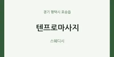 포승읍 출장마사지 홈타이 텐프로마사지 | 마픽