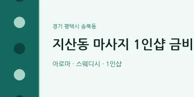 송북동 출장마사지 홈타이 1인샵 금비 | 마픽