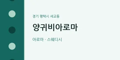 세교동 출장마사지 홈타이 양귀비아로마 | 마픽