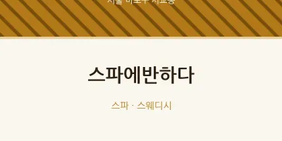 서교동 출장마사지 홈타이 스파에반하다 | 마픽