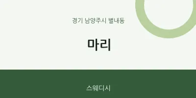 별내동 출장마사지 홈타이 마리 | 마픽