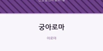 왕조1동 출장마사지 홈타이 궁아로마 | 마픽