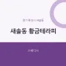 새솔동 황금테라피