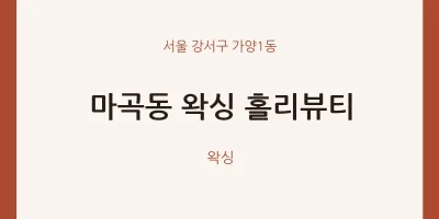 가양1동 출장마사지 홈타이 왁싱 홀리뷰티 | 마픽