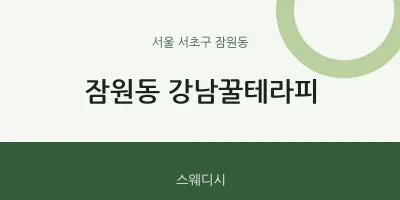 잠원동 출장마사지 홈타이 강남꿀테라피 | 마픽