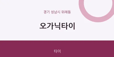 위례동 출장마사지 홈타이 오가닉타이 | 마픽
