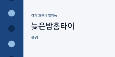 별양동 출장마사지 늦은밤홈타이 | 마픽
