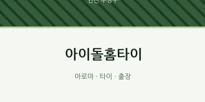 부평구 출장마사지 아이돌홈타이 | 마픽