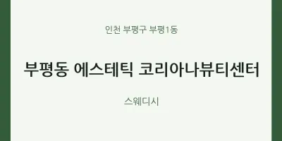 부평1동 출장마사지 홈타이 에스테틱 코리아나뷰티센터 | 마픽