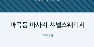 가양1동 출장마사지 홈타이 샤넬스웨디시 | 마픽