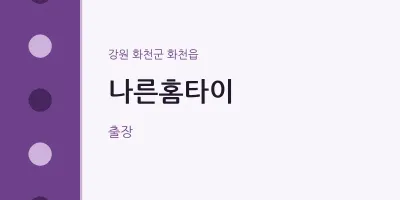 화천읍 출장마사지 나른홈타이 | 마픽