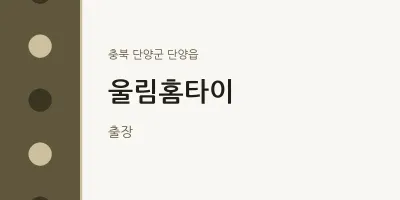 단양읍 출장마사지 울림홈타이 | 마픽