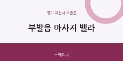 부발읍 출장마사지 홈타이 벨라 | 마픽