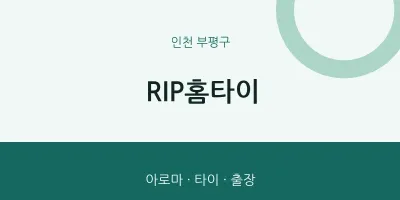 부평구 출장마사지 RIP홈타이 | 마픽