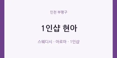 부평구 출장마사지 홈타이 1인샵 현아 | 마픽