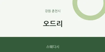 춘천시 출장마사지 홈타이 오드리 | 마픽