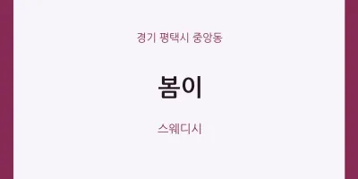 중앙동 출장마사지 홈타이 봄이 | 마픽