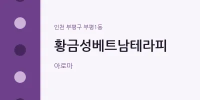부평1동 출장마사지 홈타이 황금성베트남테라피 | 마픽