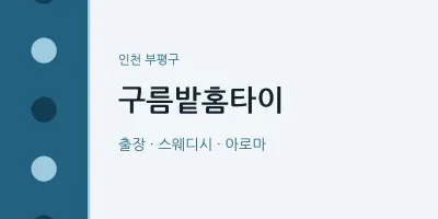 부평구 출장마사지 구름밭홈타이 | 마픽