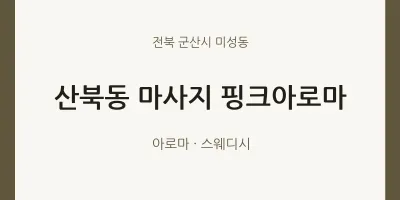 미성동 출장마사지 홈타이 핑크아로마 | 마픽