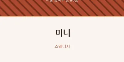 잠실6동 출장마사지 홈타이 미니 | 마픽