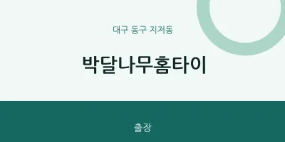 지저동 출장마사지 박달나무홈타이 | 마픽