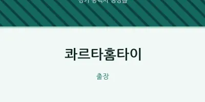 팽성읍 출장마사지 콰르타홈타이 | 마픽