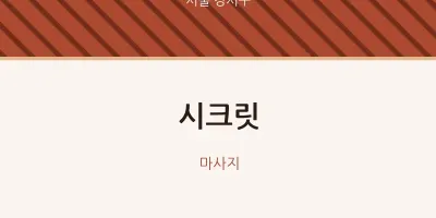 강서구 출장마사지 홈타이 시크릿 | 마픽