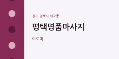 세교동 출장마사지 홈타이 평택명품마사지 | 마픽