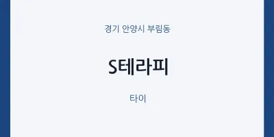 부림동 출장마사지 홈타이 S테라피 | 마픽