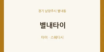 별내동 출장마사지 홈타이 별내타이 | 마픽