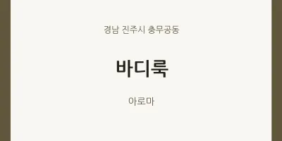 충무공동 출장마사지 홈타이 바디룩 | 마픽